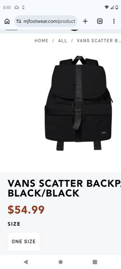 NEW VANS BACKPACK