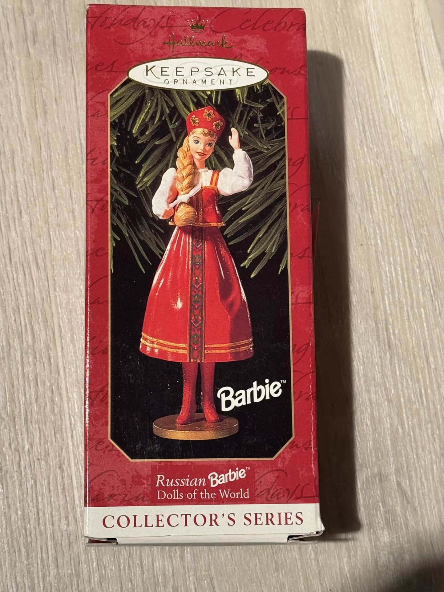 Hallmark Keepsake Russian Barbie Dolls Of The World - NIB