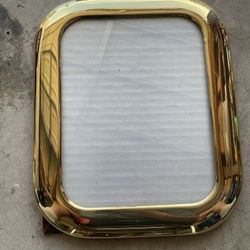 Gold Colored Photo Frame