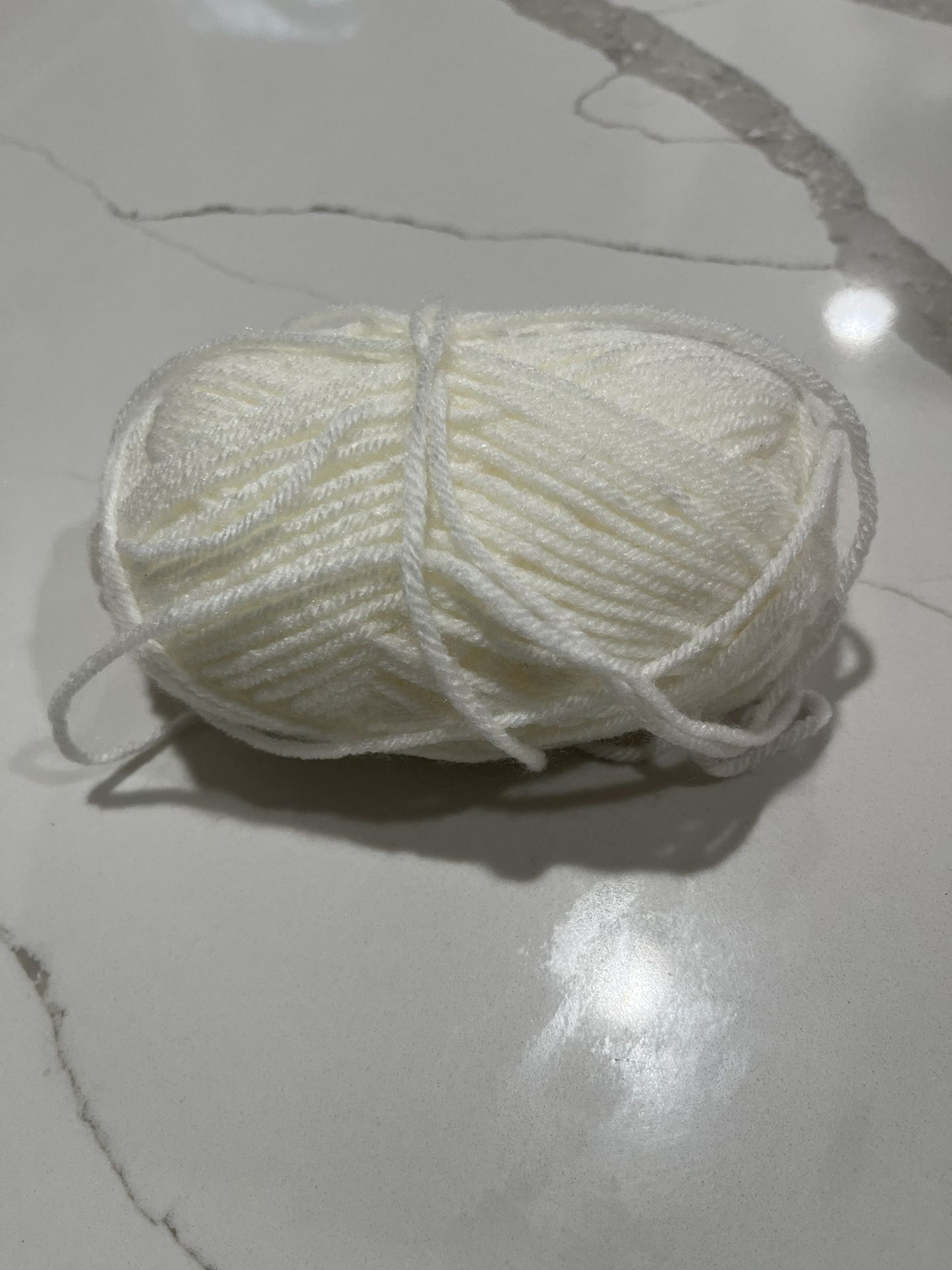 Free White Yarn