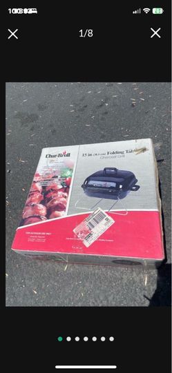 Paid $60 Char-Broil Portable Outdoor 15 Round Charcoal Grill