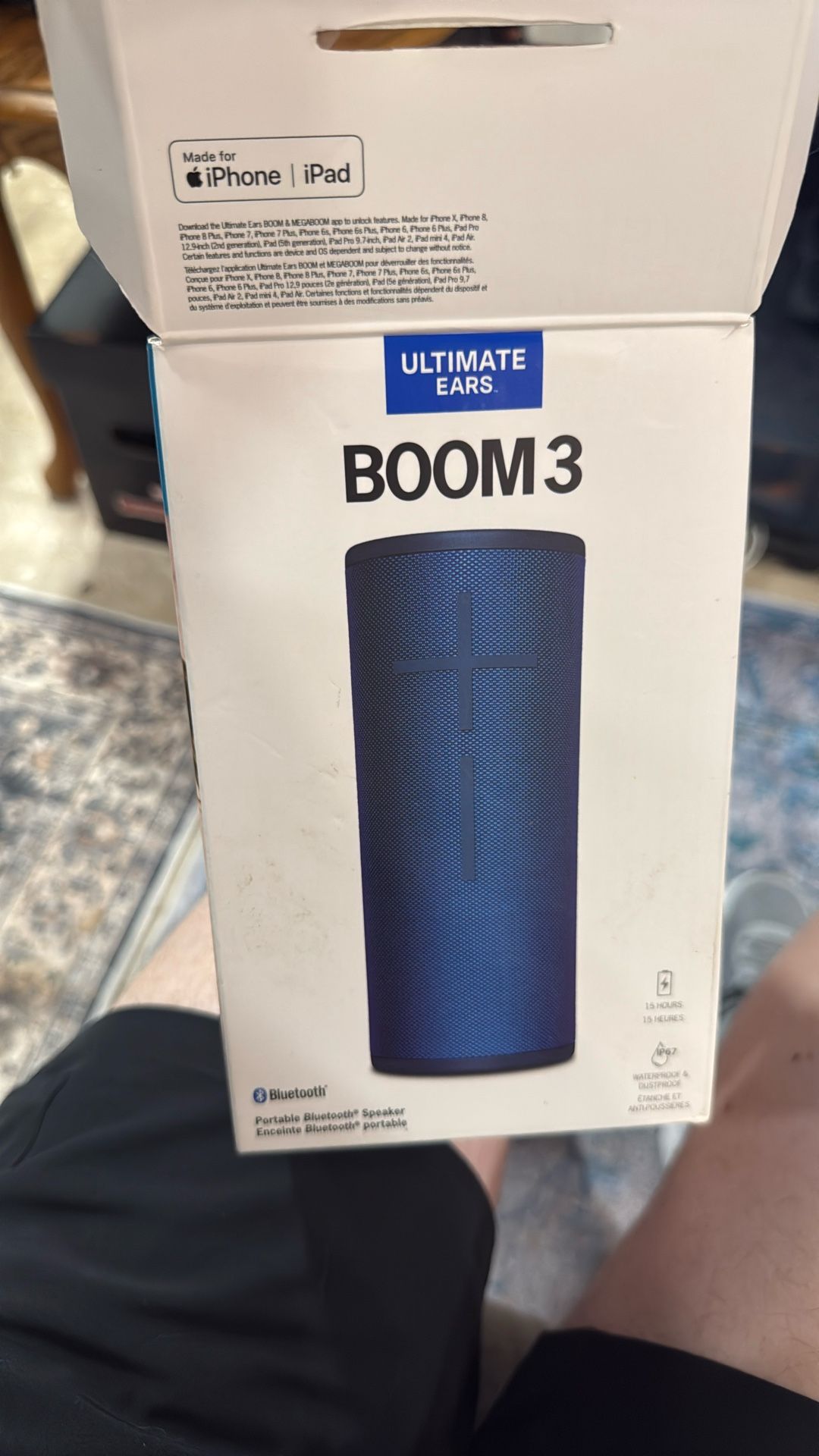 Ultimate Ears Boom 3 Speaker