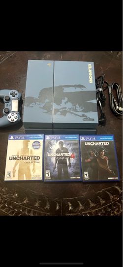 PlayStation 4 uncharted edition with games