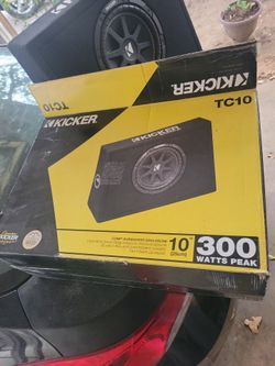 kicker 10 in brand new