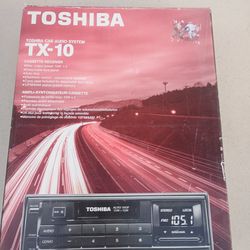 NOS vintage Toshiba car stereo
