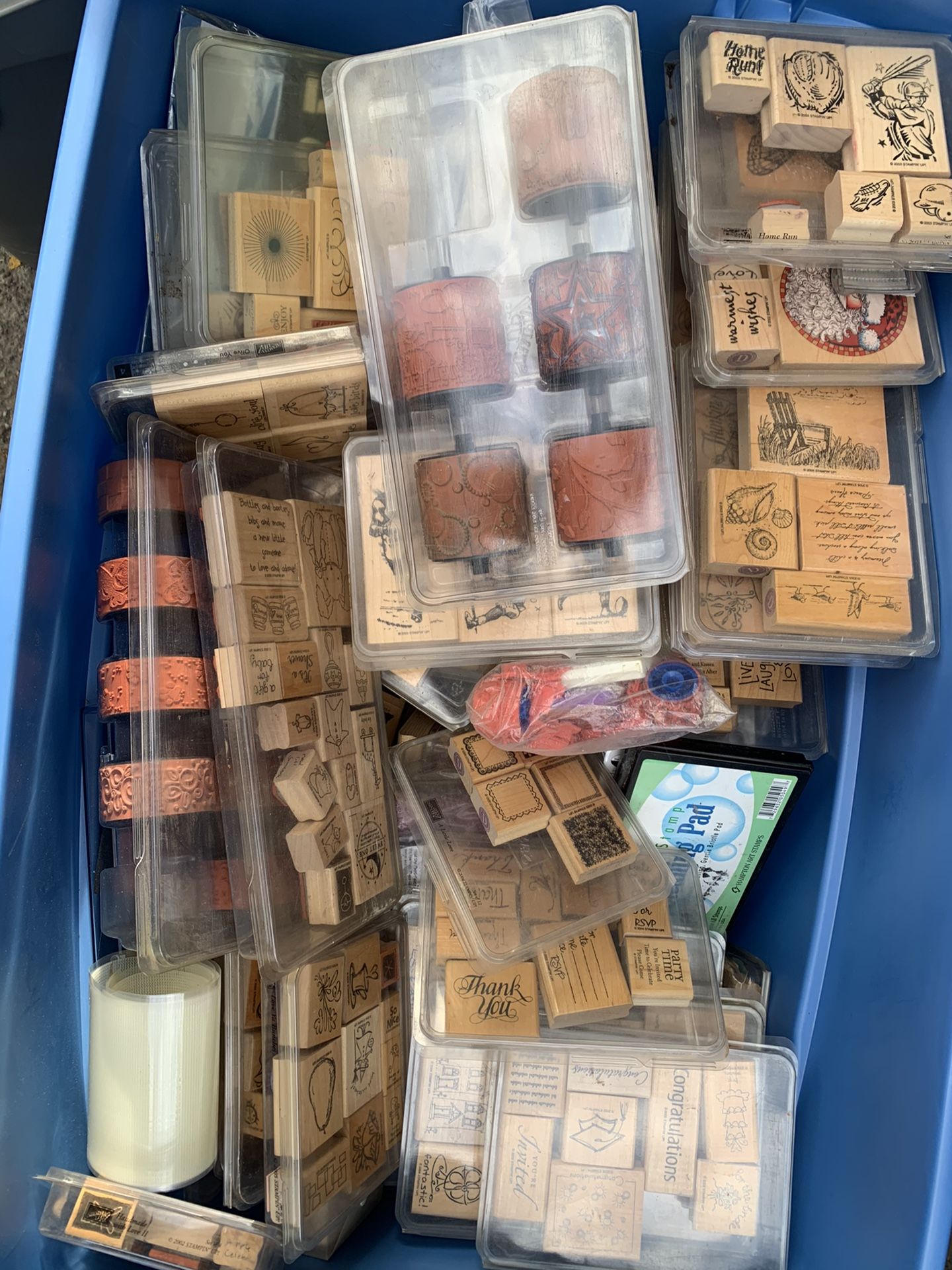 Stamping Up Rubber Stamps