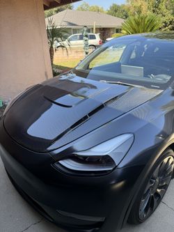 Tesla Model Y Carbon Fiber Hood