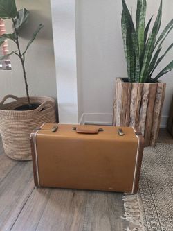 Vintage Hard Shell Suitcase