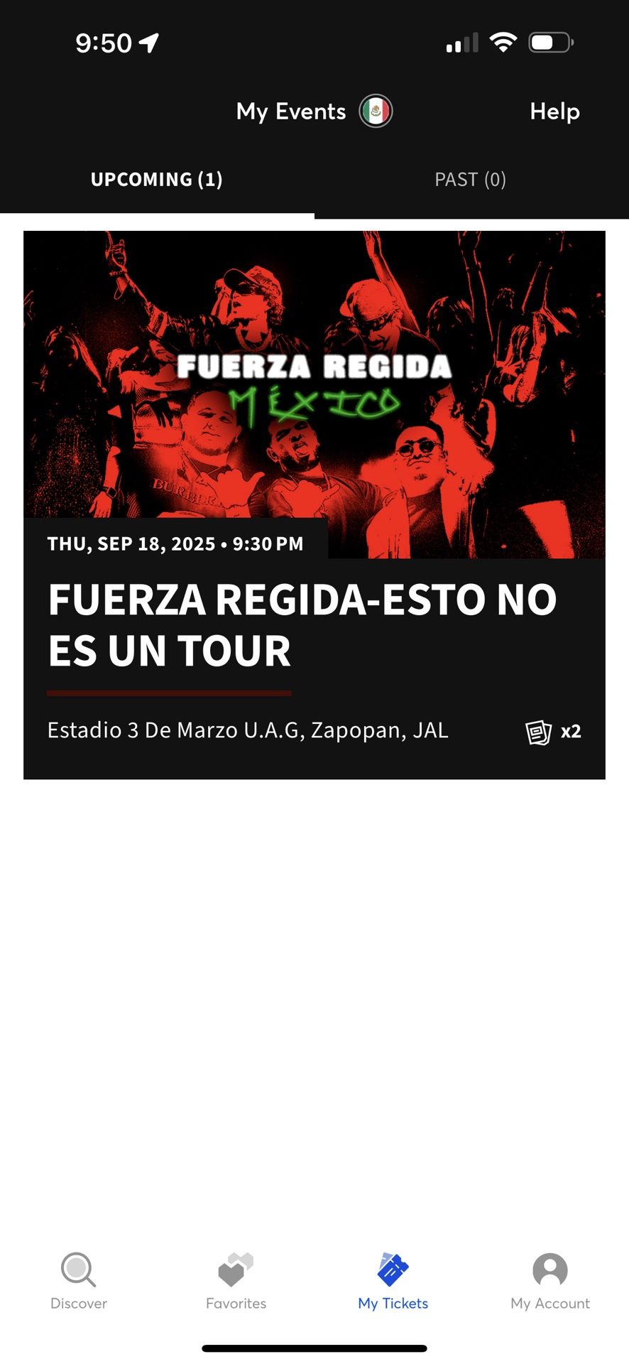 Fuerza Regida VIP tickets
