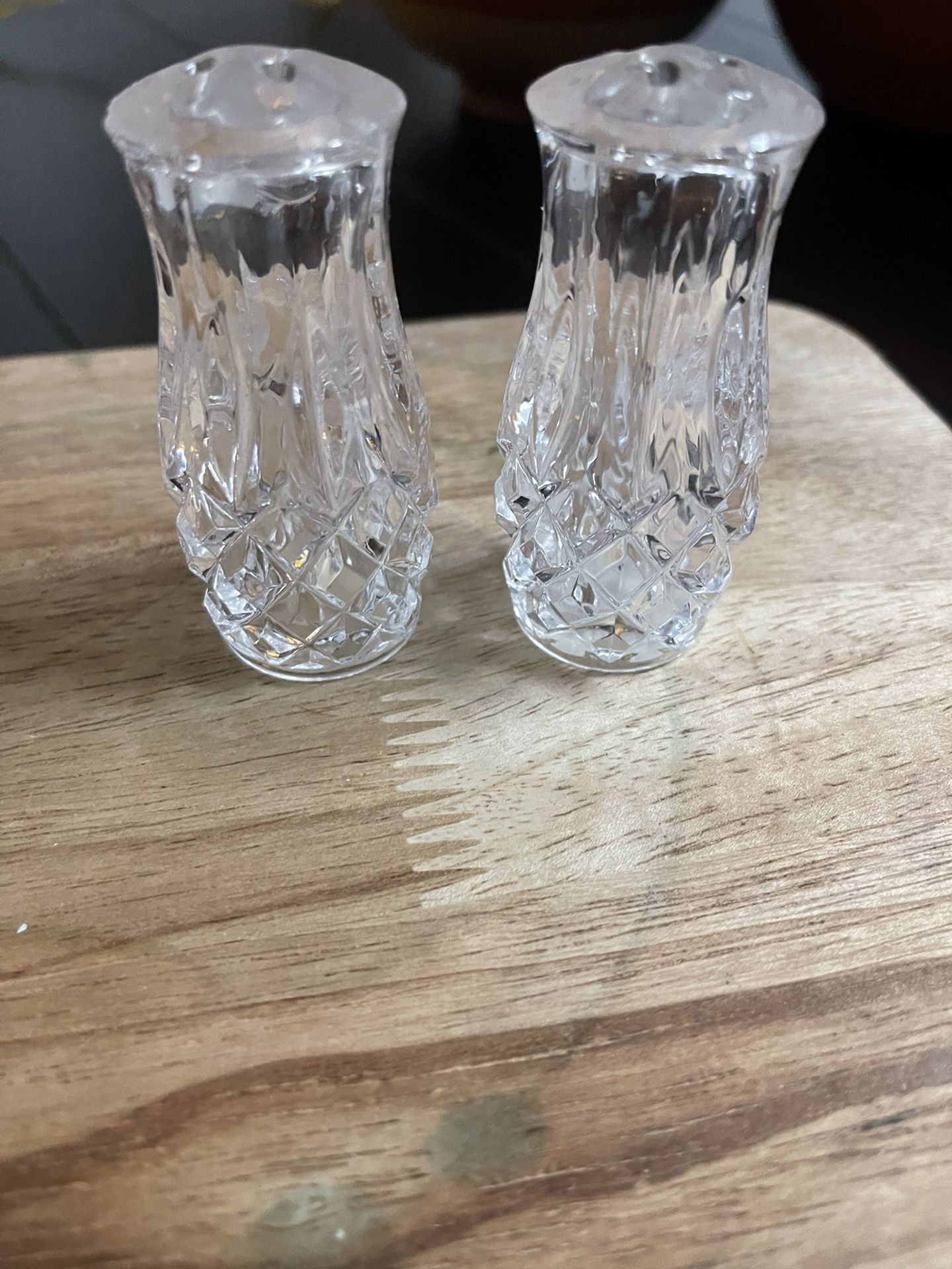 Waterford Crystal Salt And Pepper Shakers