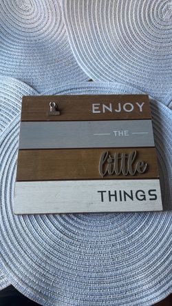 Rustic photo clip frame