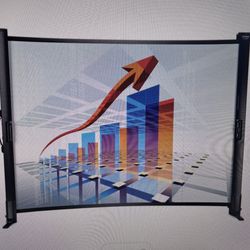 Projector Screen Epson Es 1000 Portable Tabletop.