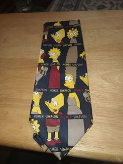 Bart Simpson Tie (men's)
