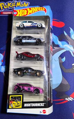 Hot Wheels Nightburnerz 5 pack