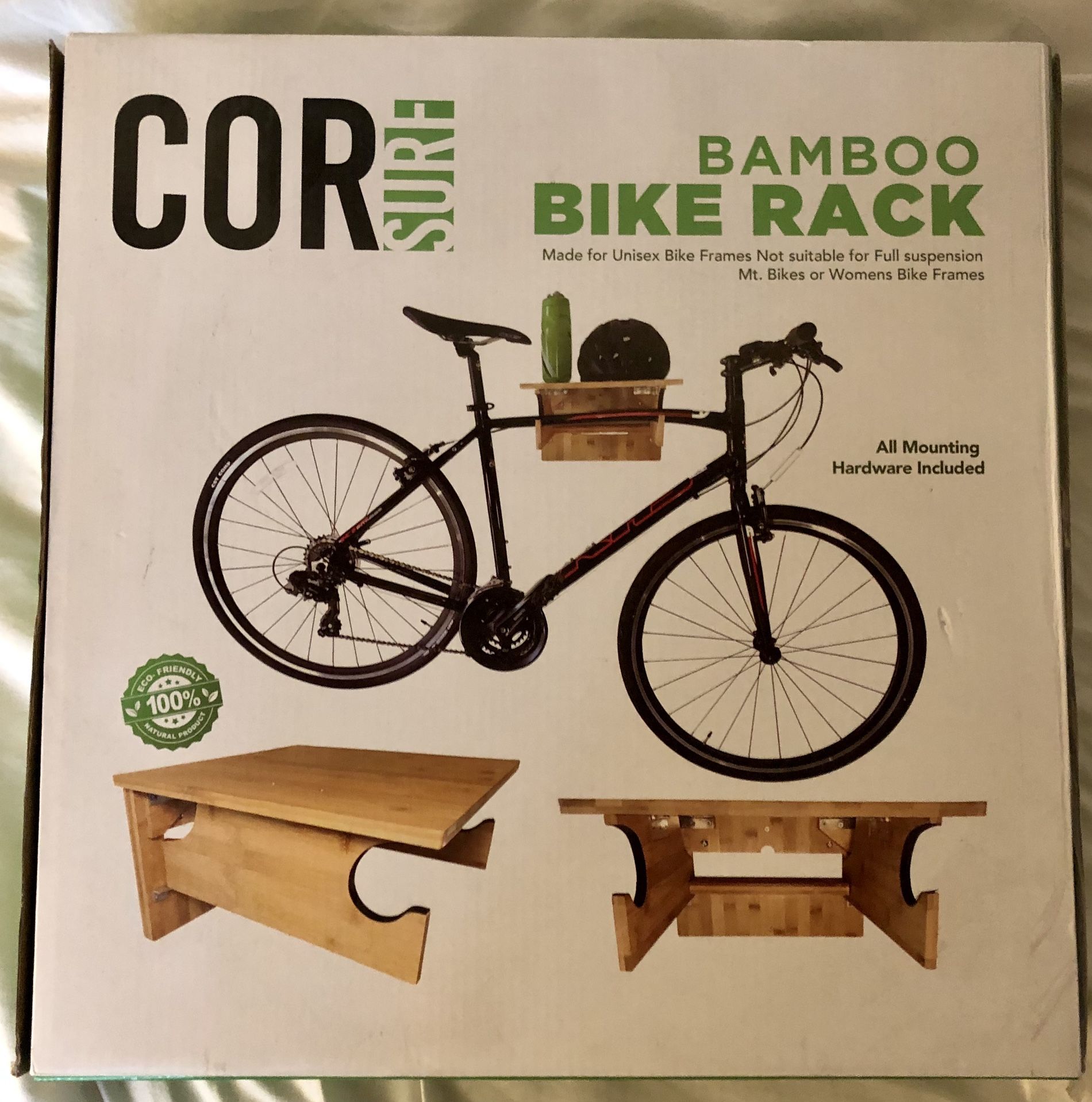 Bamboo Bike Rack