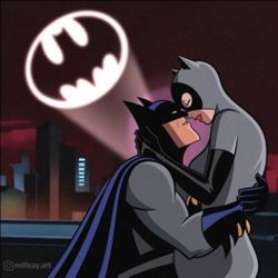 BATMANS THE ANIMATED SERIES STICKER 