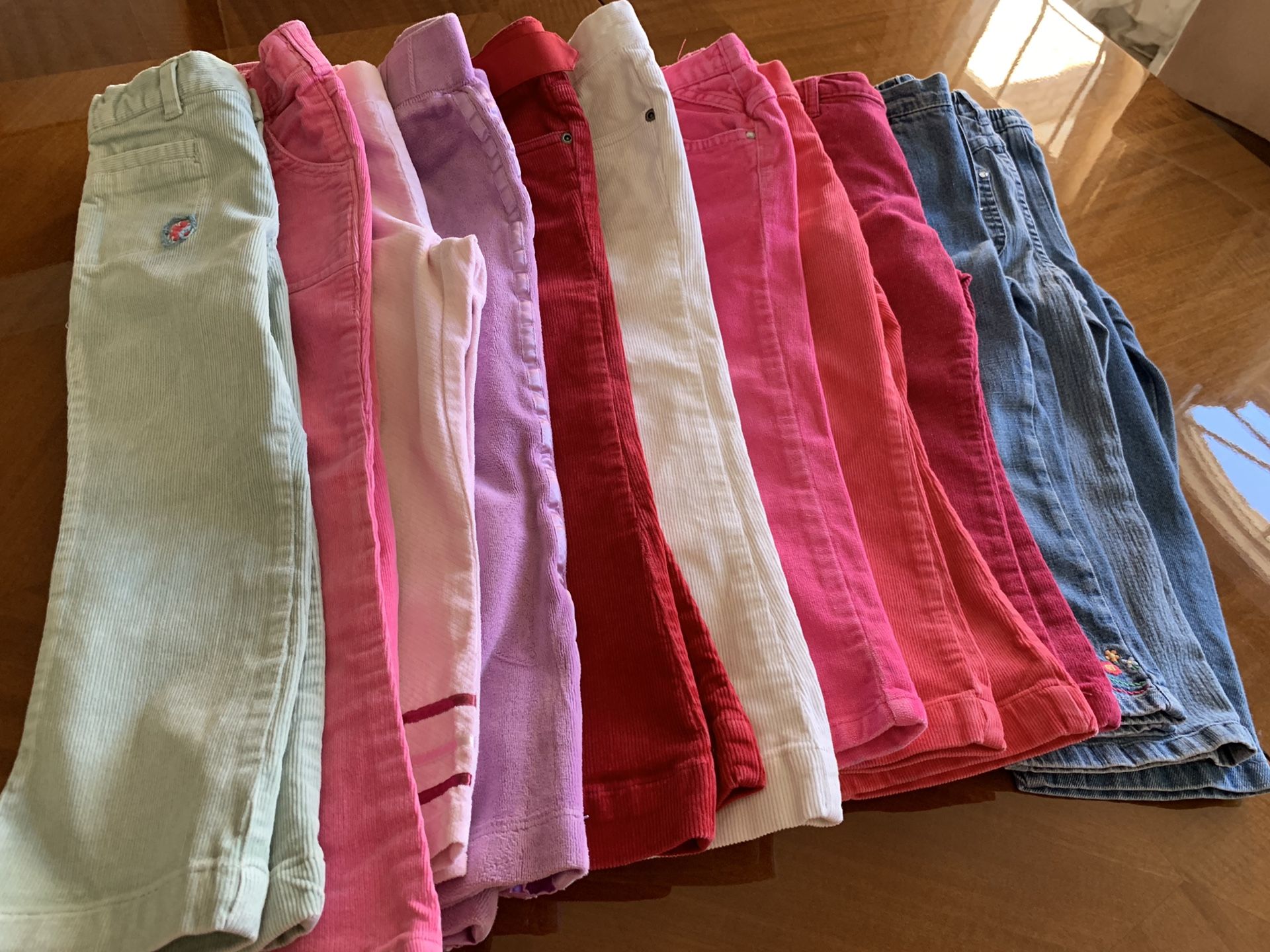 Girls size 3t and 4t bundle pants (12pairs for $35)