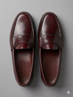 G.H Bass & Co. - Weejuns Burgundy Leather Loafers