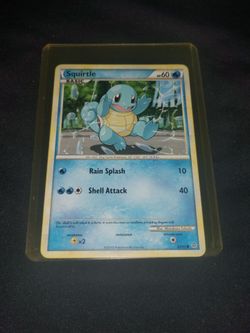 2010 Pokemon - Squirtle Game Card - 63/95
