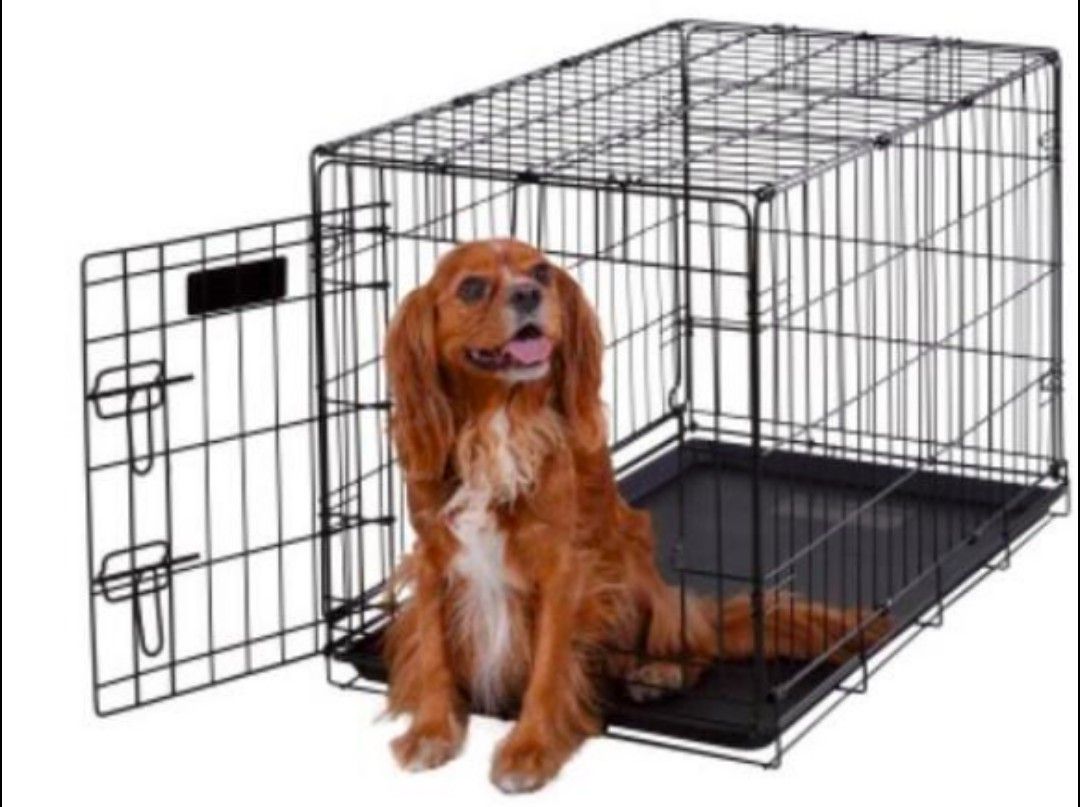 Small Metal Dog Crate - Like New