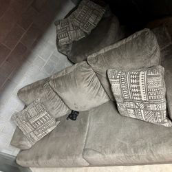 Ashley Furniture Matching Gray Sofas Moving Must Sell Very Comfortable