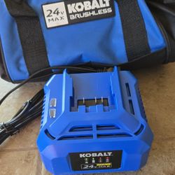 Kobalt Charger And Bag