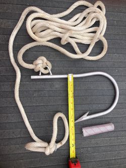 Aftco Flying Gaff handle and hook fishing