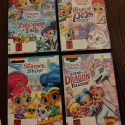 Shimmer and Shine DVDs Bundle