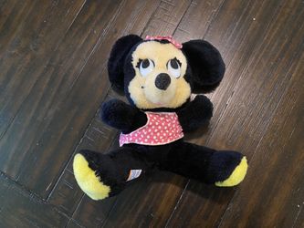 Vintage 70s Korean Minnie Mouse plush