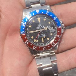 Vintage Factory Gmt 1675 Box Papers Buy  Sale Trade  Watches Gold Silver Swiss Coins Scrap 24k 