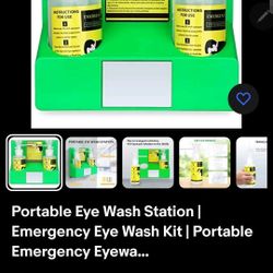 Eye  Wash Emergency Kit Portable