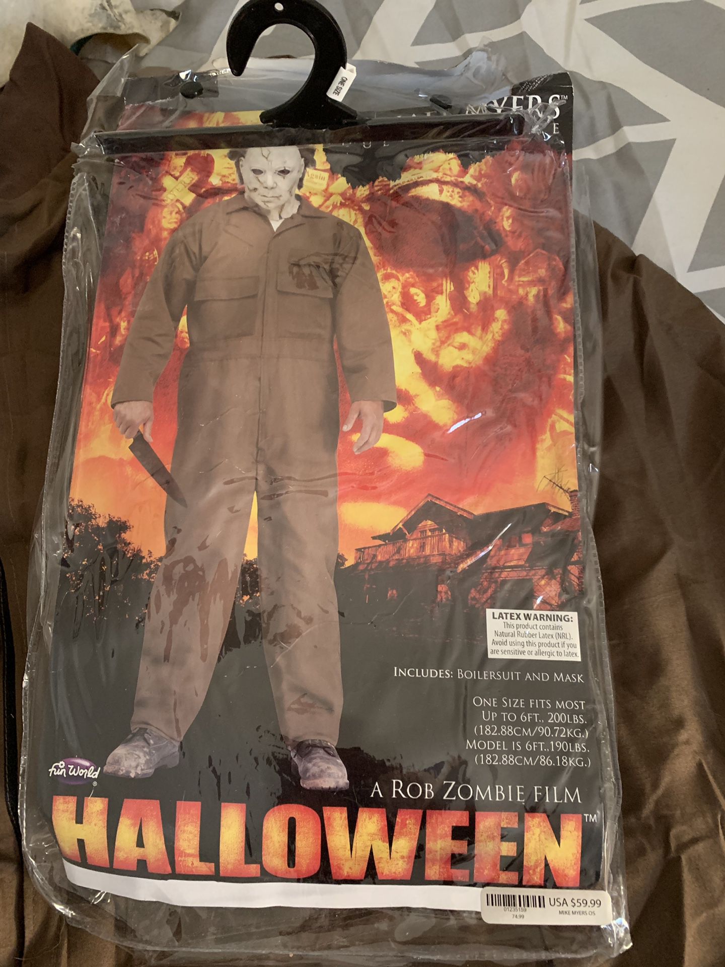 HALLOWEEN Michael Myers Adult One Size Fits Most Costume