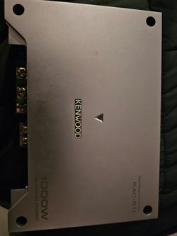Kenwood Amplifier