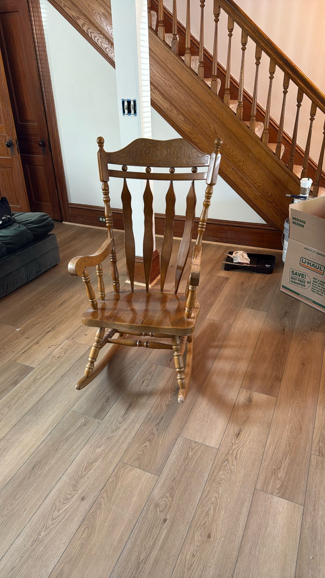 Solid Wood Rocking Chair