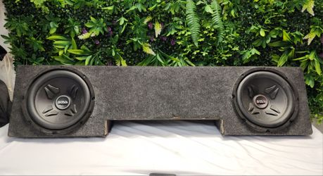 Dual 10" Boss Audio Chaos XXtreme Subwoofer Box Truck Enclosure