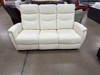Vladis 72.4” Genuine Leather Powered Recliner