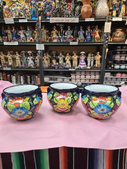 💥Maceta s de Talavera.  💥 $45 cada una.  12031 Firestone Blvd Norwalk CA 90650.