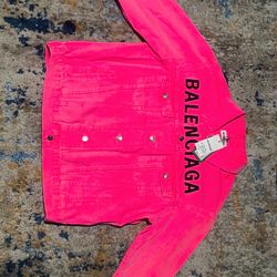 Balenciaga denim jacket