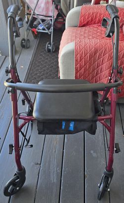 Medline Steel Rollator Walker