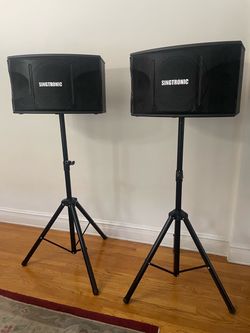 Excellent sound Professional Singtronic Karaoke Vocal Speaker Model KS-912, Pairs