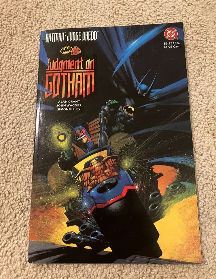 1991 Batman/Judge Dredd Judgement on Gotham  Comic Book 