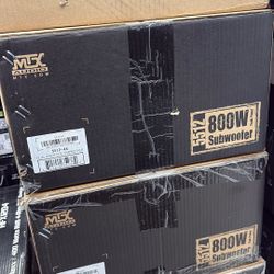 MTX Audio 12” Subwoofers 5512-44 Brand New 190 Each 