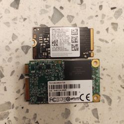 512 gB Samsung Pcie NVme SSD And 128GB Mini SATA For Parts
