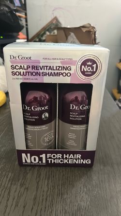 Dr. Groot scalp revitalizing solution shampoo new open box