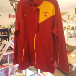 USC TROJANS Drifit Warmup Jacket
