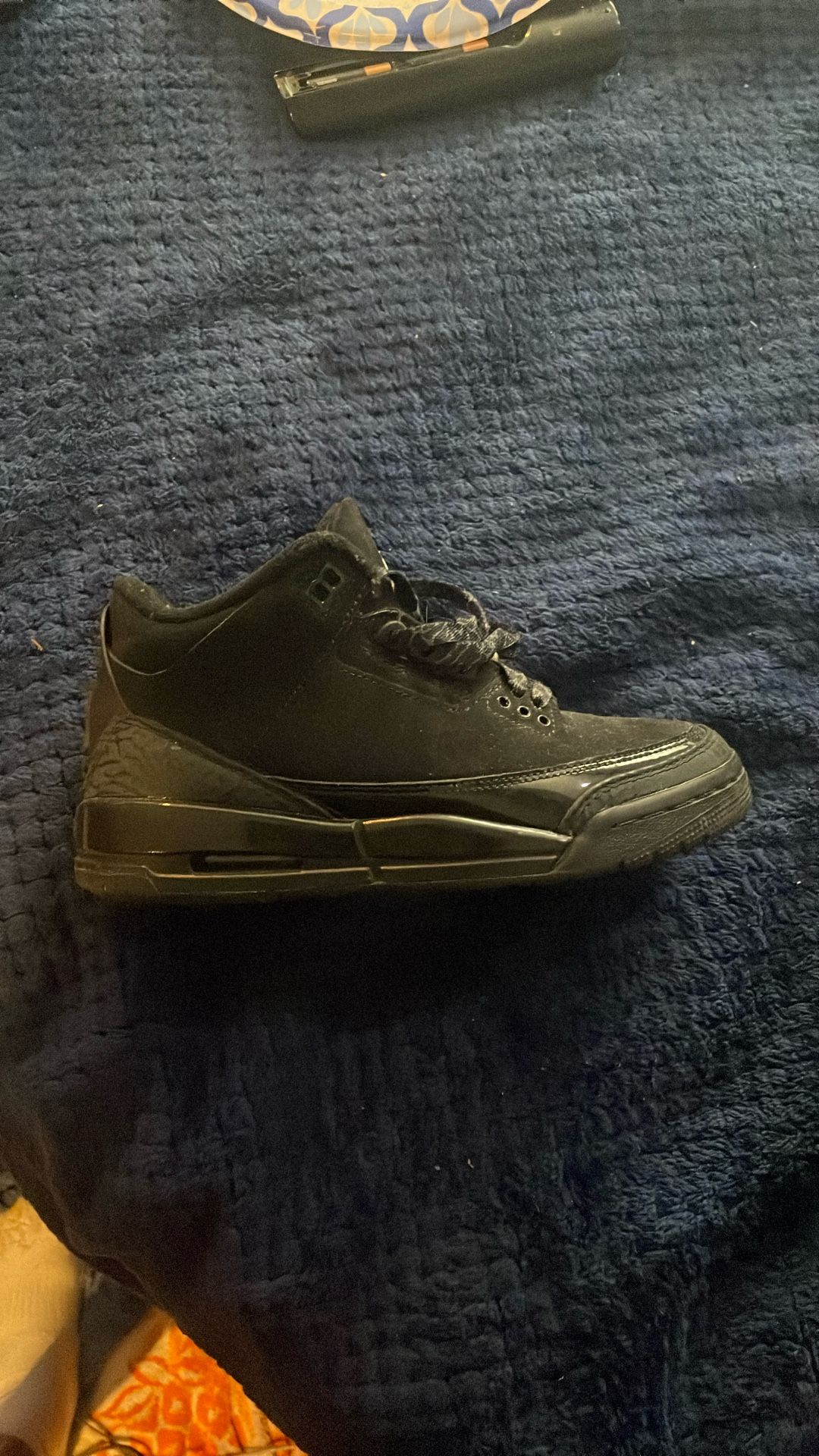 Black Cat Jordan 4s Size 5