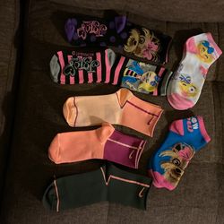 Girls Assorted Socks 