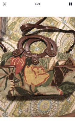 Genuine leather fossil purse
