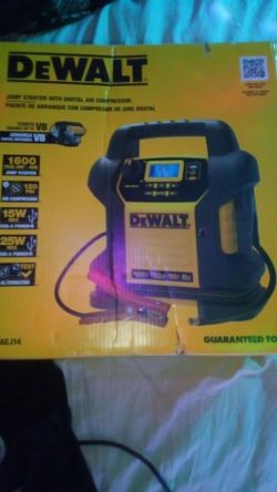 Battery starter/air compressor