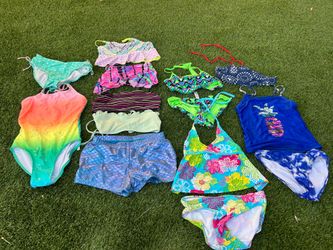 Swimsuit swimsuits bikini bikinis bundle size 12-12 girls